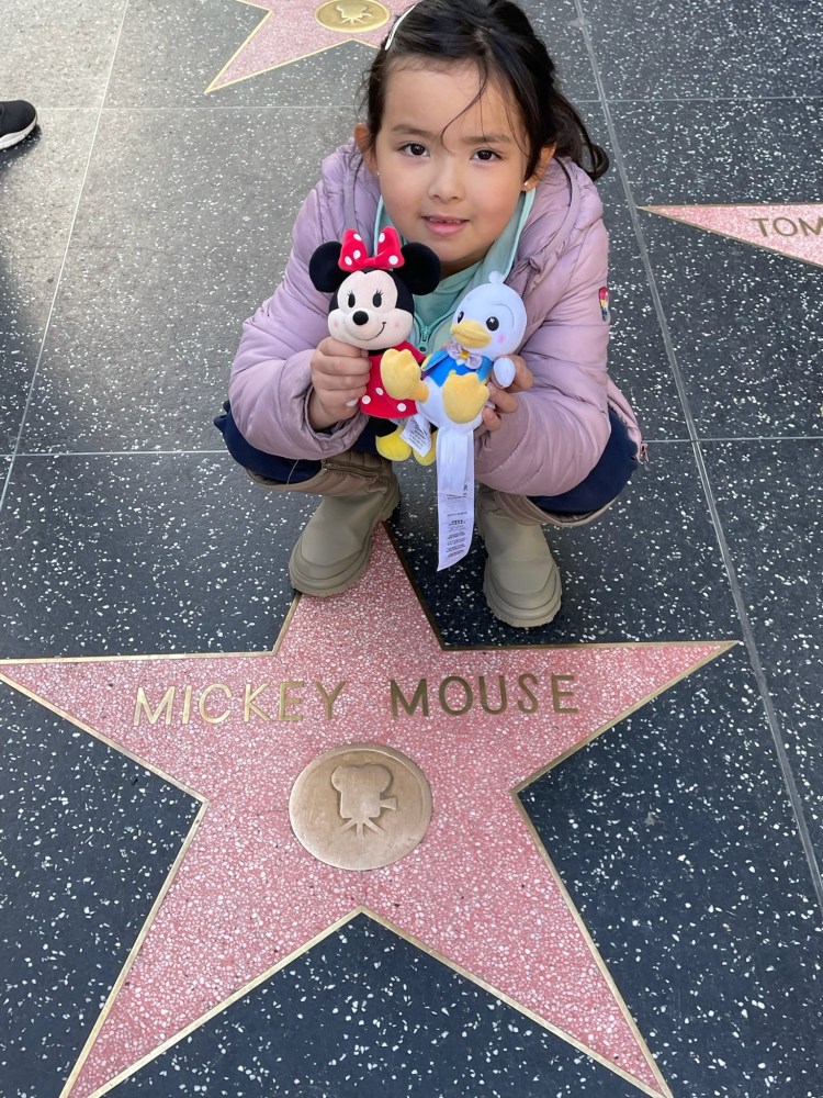 Mickey Mouse star on the Hollywood walk of fame-Los Angeles Tour packages by Guideline Tours